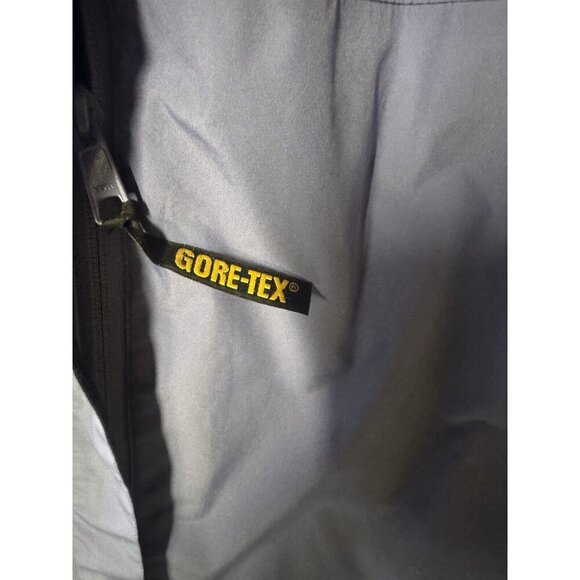 Cabelas Gore Tex Jacket Womens xl Blue Full Zip Packable Hooded Gorpcore - Picture 6 of 7